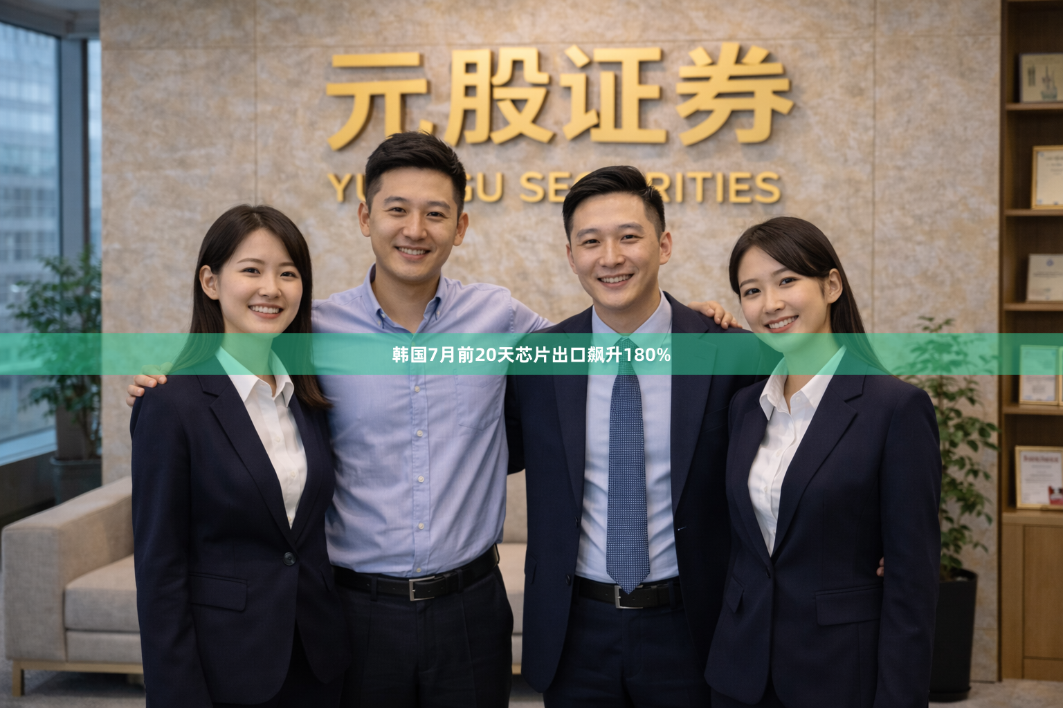 韩国7月前20天芯片出口飙升180%